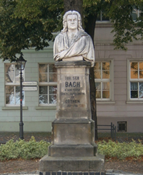 An older J. S. Bach
